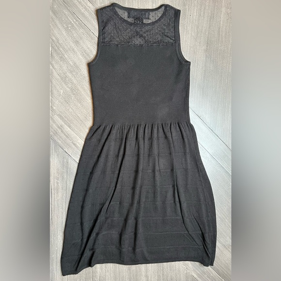Kardashian Kollection Little Black Knit Dress NWT size: small - Picture 2 of 9